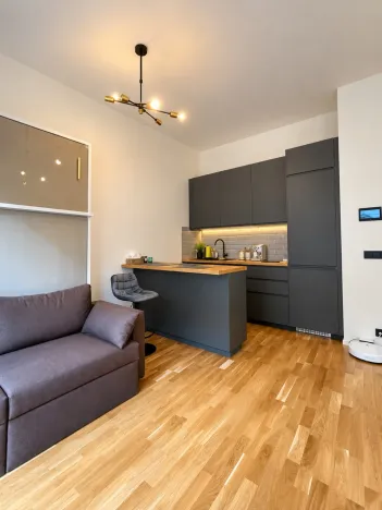Pronájem bytu 1+kk, Praha - Smíchov, Grafická, 30 m2