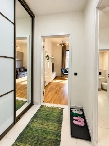 Pronájem bytu 1+kk, Praha - Smíchov, Grafická, 30 m2