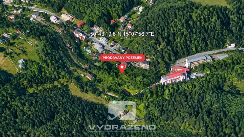 Prodej zahrady, Jablonec nad Nisou - Proseč nad Nisou, 912 m2