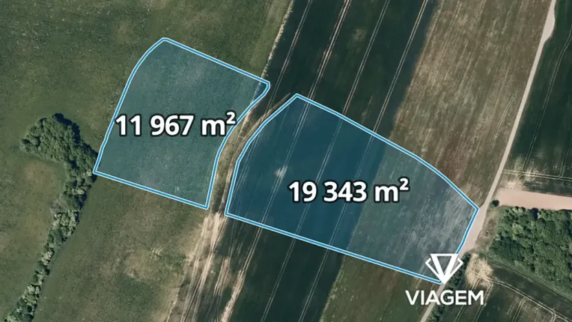 Prodej pole, 1490 m², Šarovy