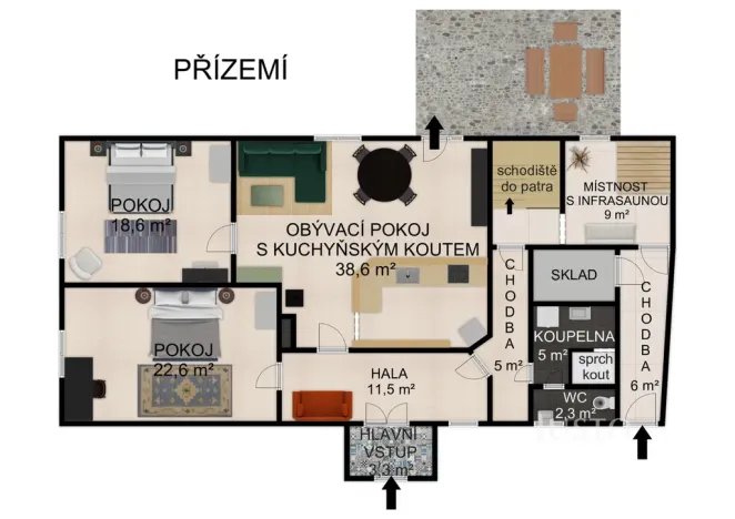 Prodej rodinného domu, Zdíkov - Masákova Lhota, 232 m2