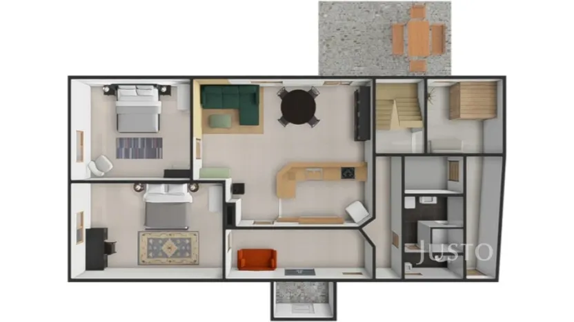 Prodej rodinného domu, Zdíkov - Masákova Lhota, 232 m2
