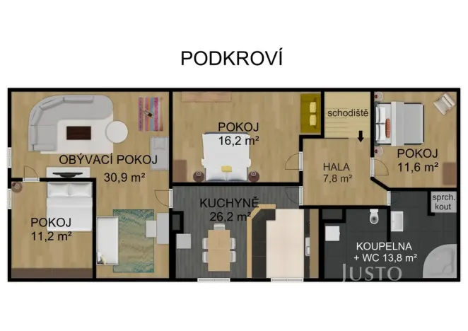 Prodej rodinného domu, Zdíkov - Masákova Lhota, 232 m2