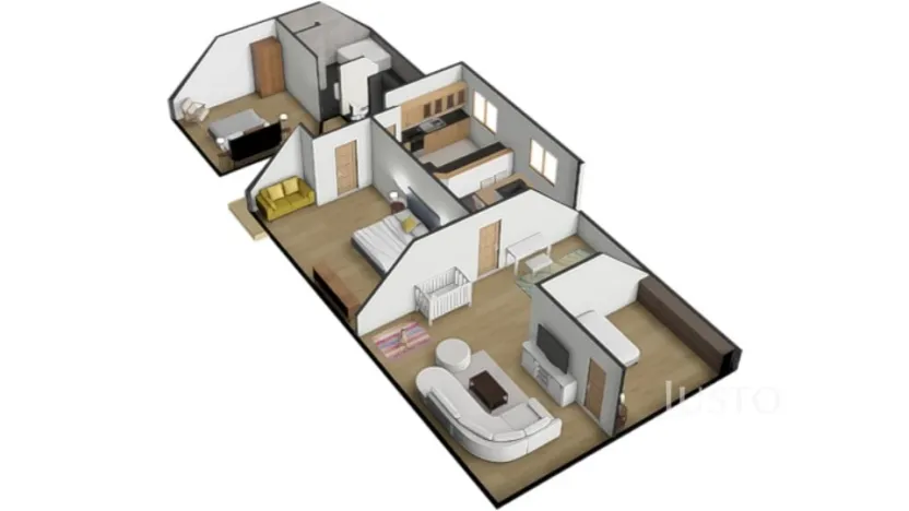 Prodej rodinného domu, Zdíkov - Masákova Lhota, 232 m2