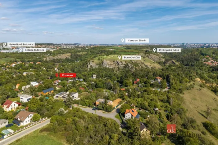 Prodej pozemku pro bydlení, Praha - Jinonice, 587 m2