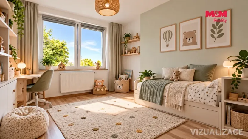 Pronájem bytu 3+1, Milovice - Mladá, Spojovací, 70 m2