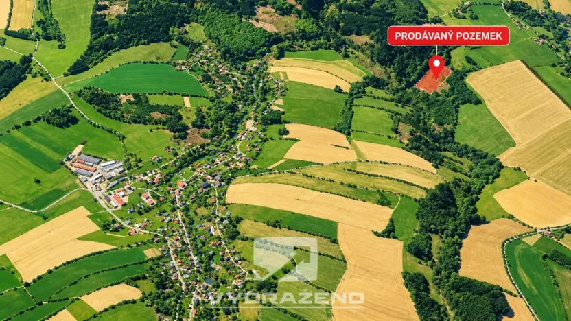 Prodej louky, Příkrý - Škodějov, 2448 m2