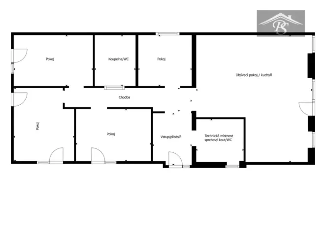 Prodej rodinného domu, Vědomice, Radniční, 114 m2