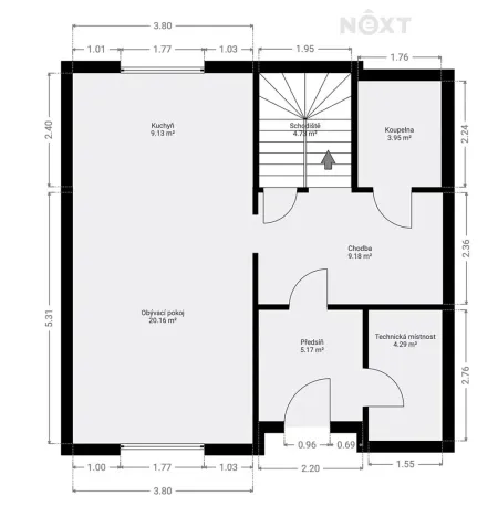 Prodej rodinného domu, Kralupy nad Vltavou, Pražská, 116 m2