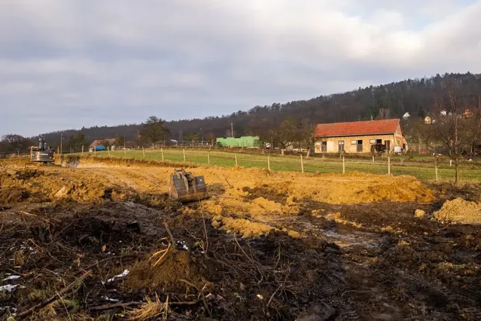 Dražba pozemku pro bydlení, Moravany, 2316 m2
