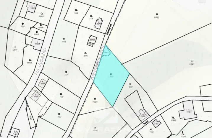 Prodej louky, Liberec, 1465 m2