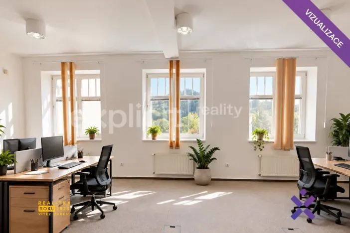 Pronájem kanceláře, Zlín, Vršava I, 460 m2