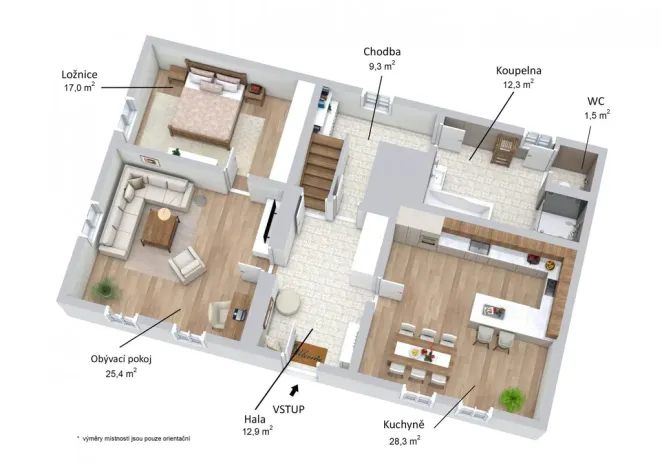 Prodej rodinného domu, Žáky, 106 m2