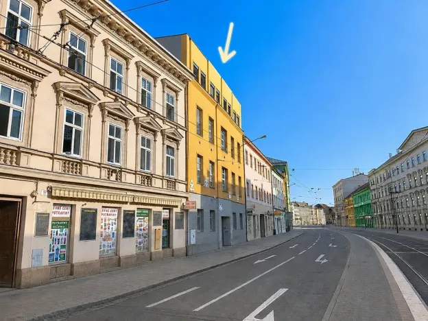 Pronájem bytu 1+kk, Brno, Cejl, 30 m2