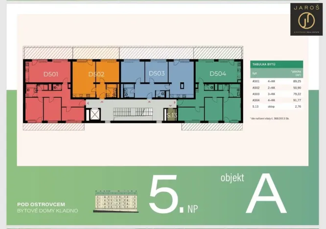 Prodej bytu 4+kk, Kladno, 92 m2