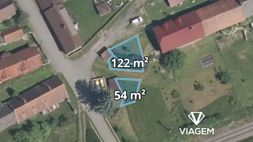 Prodej zahrady, 123 m², Stehlovice