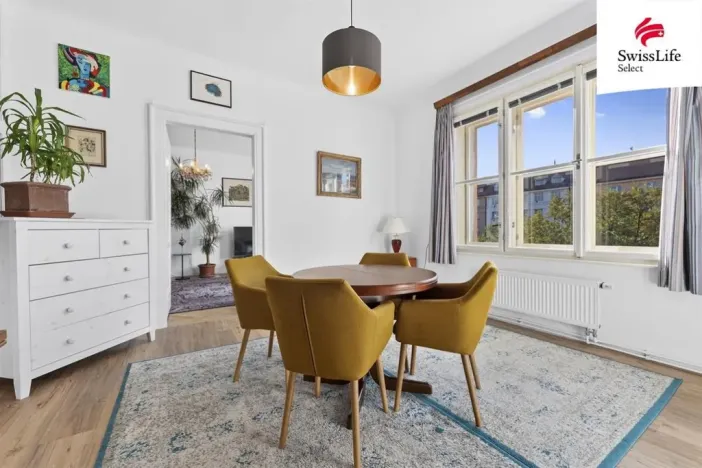 Prodej bytu 3+1, Praha - Bubeneč, Rooseveltova, 72 m2