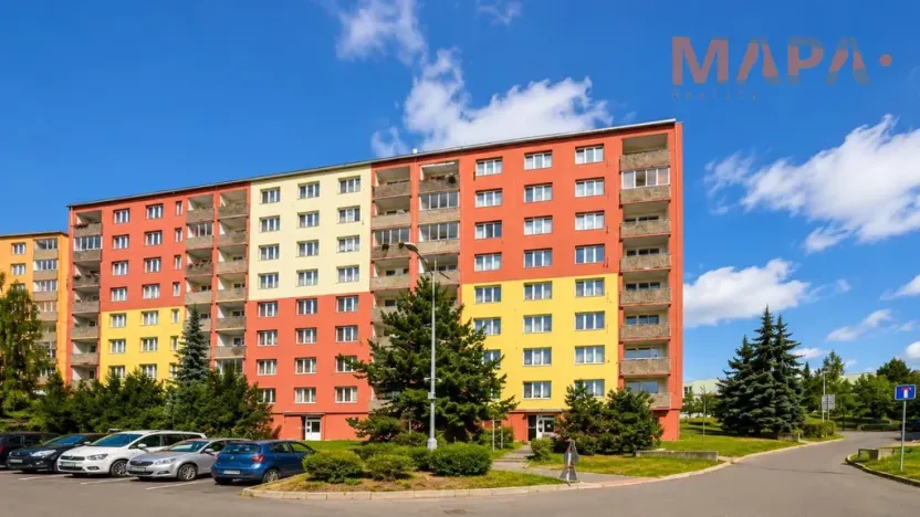 Pronájem bytu 2+1, Chomutov, Borová, 60 m2