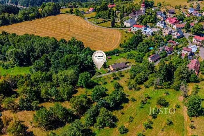 Prodej zahrady, Železný Brod - Bzí, 1086 m2