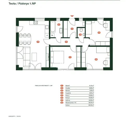 Prodej rodinného domu, Praha - Komořany, 92 m2