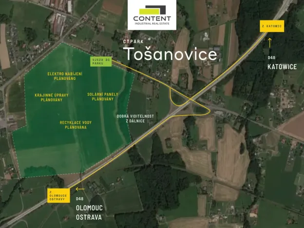 Pronájem výrobních prostor, Horní Tošanovice, 7000 m2