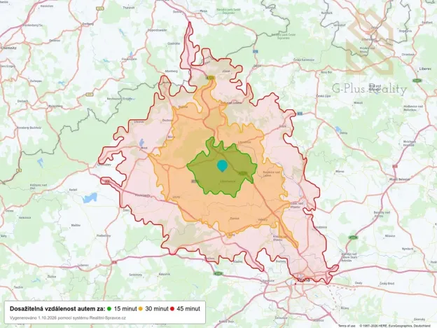 Pronájem bytu 1+kk, Černiv, 48 m2