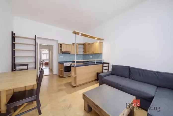 Prodej bytu 2+kk, Praha - Nusle, Oldřichova, 50 m2