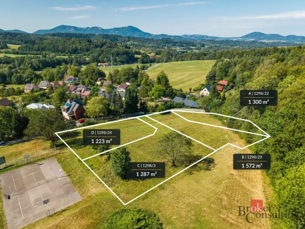 Prodej pozemku pro bydlení, Kunčice pod Ondřejníkem, 1223 m2