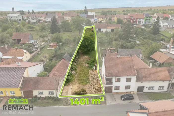 Prodej pozemku pro bydlení, Vlčnov, 1401 m2