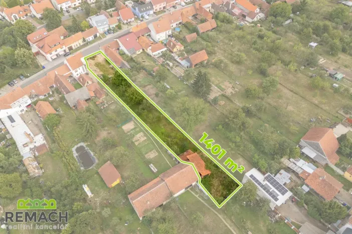 Prodej pozemku pro bydlení, Vlčnov, 1401 m2