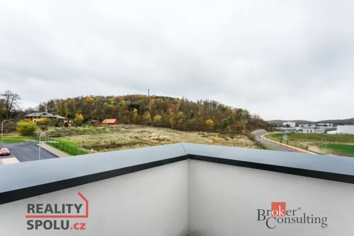 Pronájem bytu 1+kk, Kuřim, Pazourková, 43 m2