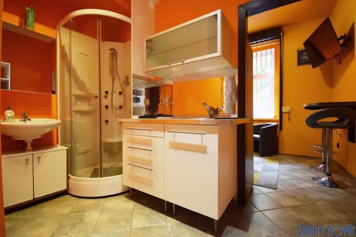 Pronájem bytu 1+kk, Praha - Žižkov, Blodkova, 20 m2