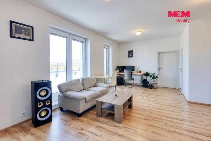 Pronájem bytu 2+kk, Plzeň, U Tržiště, 50 m2