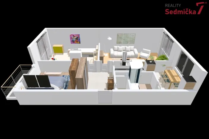 Prodej bytu 3+1, Polná, Palackého, 75 m2