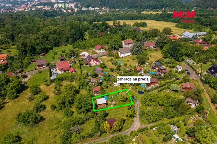 Prodej zahrady, Děčín - Děčín XXVIII-Folknáře, 400 m2