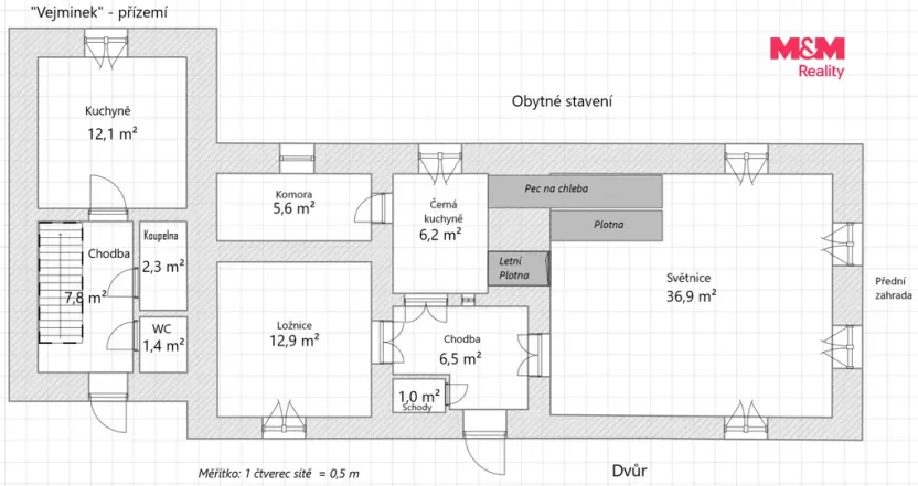 Prodej chalupy, Zhoř, 151 m2