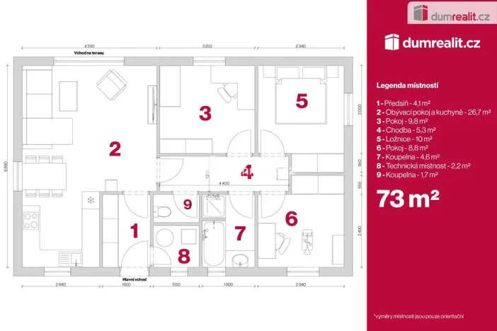 Prodej rodinného domu, Konárovice, Zadní Zájezd, 73 m2