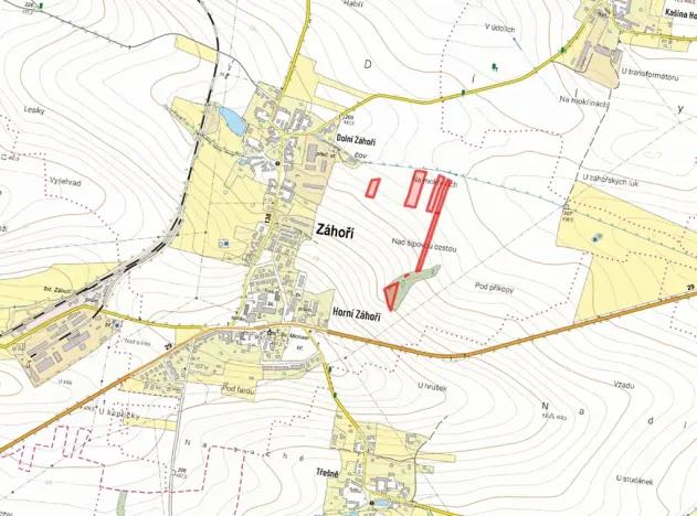 Prodej louky, Záhoří, 17335 m2