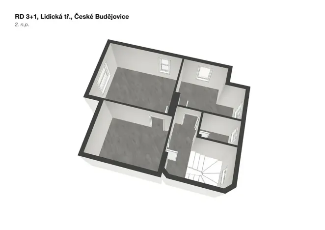 Prodej rodinného domu, České Budějovice, Lidická tř., 123 m2