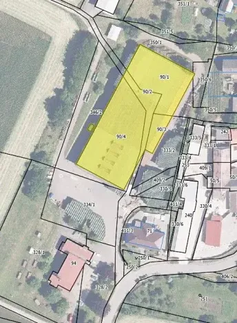 Pronájem skladu, Klopina, 465 m2