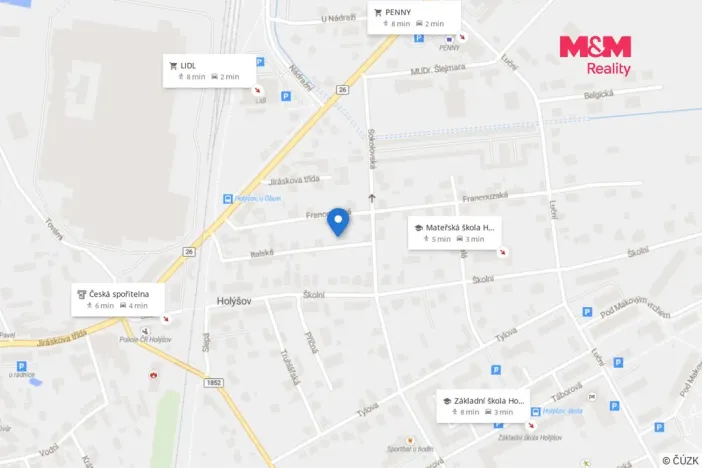 Prodej bytu 3+kk, Holýšov, Italská, 53 m2