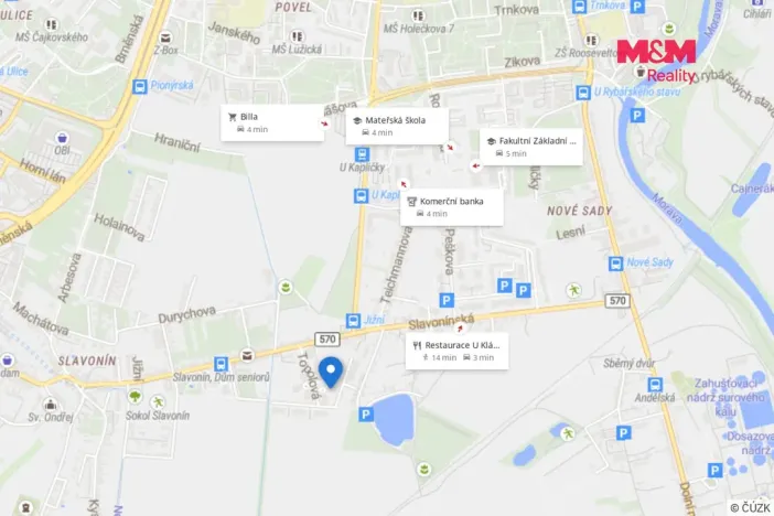 Prodej bytu 1+kk, Olomouc - Slavonín, Topolová, 32 m2