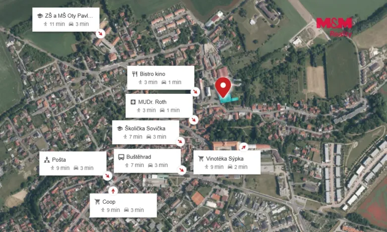 Prodej pozemku pro bydlení, Buštěhrad, 4516 m2