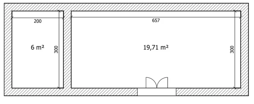 Pronájem bytu 2+kk, Brno, Břeclavská, 40 m2