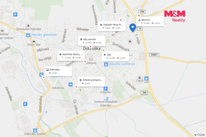 Pronájem bytu 2+kk, Dobruška, 1. máje, 25 m2