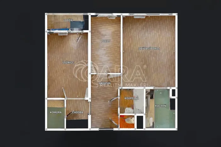 Prodej bytu 3+kk, Praha - Chodov, Vejvanovského, 61 m2