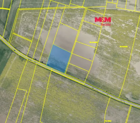 Prodej pole, Moravany, 5390 m2
