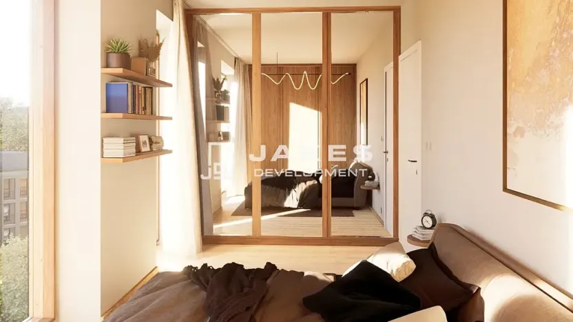 Pronájem bytu 2+kk, Praha - Smíchov, Grafická, 35 m2