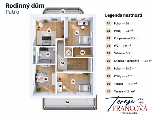 Prodej rodinného domu, Prostějov, 267 m2