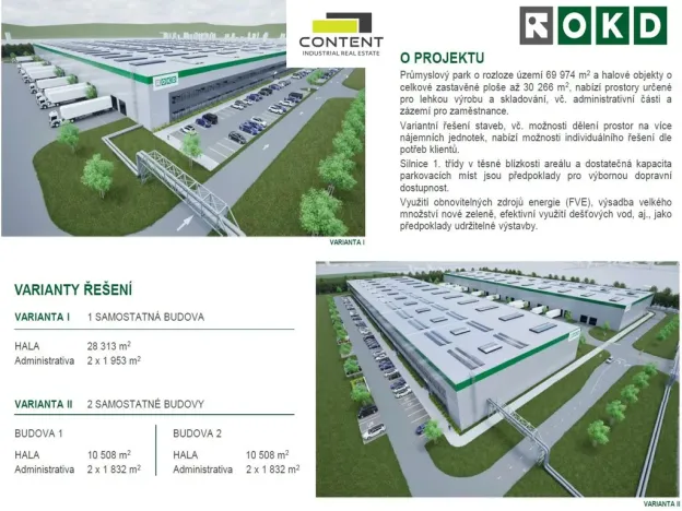 Pronájem skladu, Karviná - Staré Město, Bohumínská, 10508 m2